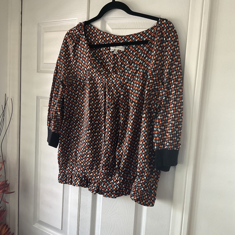 See by Chloe Silk Blouse 12